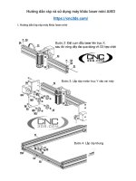 CNC3DS huong dan rap va su dung may khac laser mini