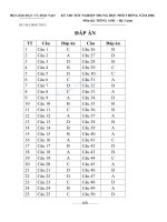 ĐA 2006 hệ 3 năm bbbbbbbbbbbbb