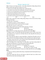 Câu hỏi trắc nghiệm môn Sinh Học chọn lọc theo mức độ vận dụng kèm lời giải chi tiết Chuyên đề Tiến hóa