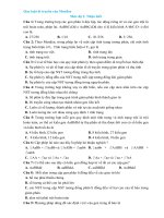 Câu hỏi trắc nghiệm môn Sinh Học chọn lọc theo mức độ vận dụng kèm lời giải chi tiết Chuyên đề Quy luật di truyền của Menđen