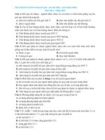 Câu hỏi trắc nghiệm môn Sinh Học chọn lọc theo mức độ vận dụng kèm lời giải chi tiết Chuyên đề Quy luật di truyền tương tác gen - gen đa hiệu - gen ngoài nhân