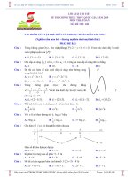 Lời giải chi tiết đề thi chính thức THPT Quốc gia năm 2019 môn Toán