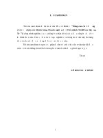 Nâng cao chất lượng dịch vụ chăm sóc khách hàng doanh nghiệp tại chi nhánh mobifone quảng trị 