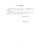 Nghiên cứu giá trị cảm nhận của khách hàng về dịch vụ thông tin di động của mobifone huế 