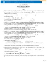 Kết quả kiểm tra bài 2  con lắc lò xo   chương trình vật lí 12   HOCMAI