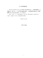 Hoạch định chiến lược kinh doanh của công ty cổ phần tư vấn và tài nguyên môi trường đông hà giai đoạn 2016 2020 