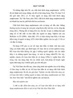 Nghiên cứu đặc điểm lâm sàng các rối loạn tâm thần ở những người sử dụng chất dạng Amphetamin tại Viện Sức khỏe Tâm thần