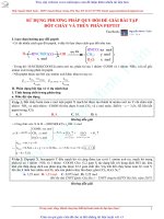 SỬ DỤNG PHƯƠNG PHÁP QUY đổi để GIẢI bài tập đốt CHÁY và THỦY PHÂN PEPTIT