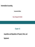 Intermediate accounting 17e by kieso ch10 