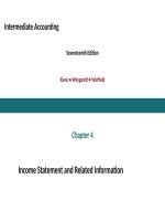 Intermediate accounting 17e by kieso ch04 