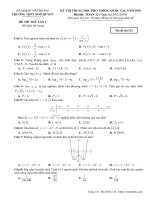 Đề thi thử Toán THPT Quốc gia 2019 trường THPT Ngô Quyền – Hải Phòng lần 2