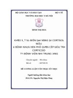 KHẢO sát sự BIẾN đổi NỒNG độ CORTISOL NIỆU ở BỆNH NHÂN HEN PHẾ QUẢN cấp điều TRỊ CORTICOID tại BỆNH VIỆN NHI TRUNG ƯƠNG 