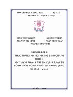 THỰC TRẠNG KHÁNG KHÁNG SINH của VI KHUẨN gây VIÊM PHỔI ở TRẺ EM dưới 5 TUỔITẠI BỆNH VIỆN BỆNH NHIỆT đới TRUNG ƯƠNGTỪ 2016   2018 