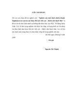 ’Nghiên cứu tình hình nhiễm khuẩn staphylococcus aureus tại khoa hồi sức tích cực – bệnh viện bạch mai’’ 