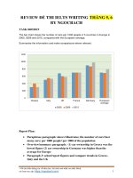 ĐÁP ÁN ĐỀ THI IELTS WRITING THÁNG 5, 6/2019