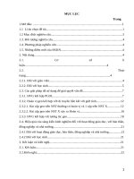 Kinh nghiệm giải bài tập HVG trong trường hợp kết hợp với các QLDT khác 