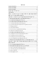 Nghiên cứu đánh giá quá trình hội nhập kinh tế của Việt Nam trong ASEAN và ASEAN+3 từ năm 2013 đến năm 2015