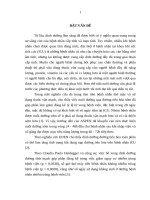 Đánh giá hiệu quảnuôi dưỡng tĩnh mạch ở bệnh nhân chấn thương nặng 