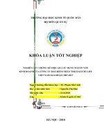 NGHIÊN cứu THỐNG kê HIỆU QUẢ sử DỤNG NGUỒN vốn KINH DOANH của CÔNG TY bảo HIỂM NHÂN THỌ DAI ICHI LIFE VIỆT NAM GIAI đoạn 2007 2017 