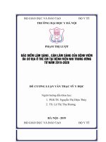 ĐẶC điểm lâm SÀNG , cận lâm SÀNG của BỆNH VIÊM DA cơ địa ở TRẺ EM tại BỆNH VIỆN NHI TRUNG ƯƠNG từ năm 2019 2020 