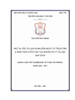 MộT số yếu tố LIÊN QUAN đến NGUY cơ TRầM cảm ở NAM TIÊM CHíCH MA TUý NHIễM HIV tại hà nội năm 2016 