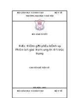 ĐẶC điểm GIẢI PHẪU BỆNH và PHÂN LOẠI GIAI đoạn UNG THƯ đại TRỰC TRÀNG 