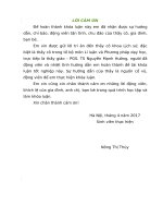 Phương pháp sơ đồ hóa kiến thức trong dạy học lịch sử việt nam (1858 – 1918) ở trường THPT 