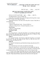 Biên bản hội nghị cán bộ Công đoàn cơ sở xã