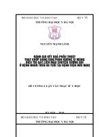 ĐÁNH GIÁ kết QUẢ PHẪU THUẬT THAY KHỚP HÁNG bán PHẦN KHÔNG XI MĂNG điều TRỊ gãy LIÊN mẫu CHUYỂN XƯƠNG đùi ở BỆNH NHÂN TRÊN 80 TUỔI tại BỆNH VIỆN hữu NGHỊ 