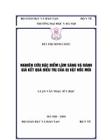 NGHIÊN cứu đặc điểm lâm SÀNG và ĐÁNH GIÁ kết QUẢ điều TRỊ của dị vật hốc mũi 
