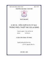 ĐÁNH GIÁ HIỆU QUẢ GIÃN cơ sâu TRONG PHẪU THUẬT nội SOI ổ BỤNG 