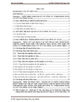 bao cao tot nghiep ve vận dụng kỹ thuật thu thập bằng chứng kiểm toán trong chu trình hàng tồn kho