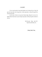 “Hoạt động xúc tiến qua phương tiện điện tử của khách sạn Sofitel Legend Metropole Hà Nội