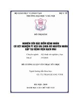 NGHIÊN cứu đặc điểm BỆNH NHÂN có xét NGHIỆM PT kéo dài CHƯA rõ NGUYÊN NHÂN gặp tại BỆNH VIỆN BẠCH MAI 