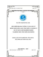 ĐẶC điểm HOANG TƯỞNG và ảo GIÁC ở BỆNH NHÂN rối LOẠN tâm THẦN và HÀNH VI DO sử DỤNG METHAMPHETAMINE tại BỆNH VIỆN tâm THẦN hải PHÒNG 