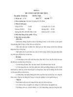 Đề cương chi tiết môn học xã hội học