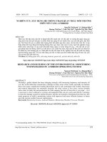 NGHIÊN CỨU, XÂY DỰNG HỆ THỐNG TRẠM QUAN TRẮC MÔI TRƯỜNG TRÊN NỀN TẢNG ANDROID