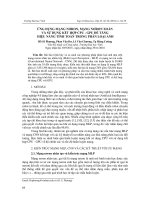 ỨNG DỤNG MẠNG NƠRON, MẠNG NƠRON XOẮN VÀ SỬ DỤNG KẾT HỢP CPU  GPU ĐỂ TĂNG HIỆU NĂNG TÍNH TOÁN TRONG PHÂN LOẠI ẢNH