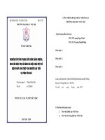 Nghiên cứu tình trạng sức khỏe răng miệng, nhu cầu điều trị và đánh giá hiệu quả một số biện pháp can thiệp cho người cao tuổi tại tỉnh Yên Bái (TT)