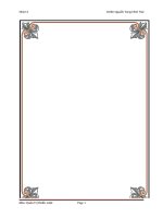 QUẢN TRỊ CHIẾN LƯỢC SỨ MỆNH VÀ MỤC TIÊU CỦA DOANH NGHIỆP