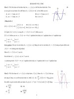 Hướng dẫn giải 60 bài toán hàm số và đồ thị VD – VDC