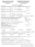  Đề thi thử Toán THPTQG 2019 lần 1 trường THPT Hà Huy Tập – Hà Tĩnh