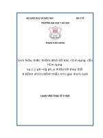 TÌM HIỂU đặc điểm DỊCH tễ học, lâm SÀNG, cận lâm SÀNG và các PHƯƠNG PHÁP điều TRỊ THAY THẾ ở BỆNH NHÂN BỆNH THẬN mạn GIAI đoạn CUỐI 