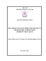 ĐẶC điểm lâm SÀNG, HÌNH ẢNH nội SOI và mô BỆNH học ở BỆNH NHÂN BARRETT THỰC QUẢN 