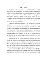 Tình trạng lo âu trầm cảm và chất lượng cuộc sống của bệnh nhân lọc máu chu kỳ tại khoa thận nhân tạo bệnh viện bạch mai năm 2018 và một số yếu tố liên quan 