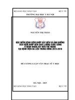 ĐẶC điểm BỆNH VIÊM KHỚP vảy nến và ẢNH HƯỞNG của VIÊM KHỚP đến CHẤT LƯỢNG CUỘC SỐNG ở BỆNH NHÂN vảy nến THỂ MẢNG tại BỆNH VIỆN DA LIỄU TRUNG ƯƠNG 2015 2016 