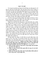 NGHIÊN cứu THỰC TRẠNG và ĐÁNH GIÁ kết QUẢ THỰC HIỆN một số GIẢI PHÁP GIẢM tỷ lệ tử VONG BỆNH NHI TRƯỚC 24 GIỜ tại BỆNH VIỆN sản NHI NGHỆ AN 