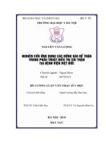 NHẬN xét một số đặc điểm lâm SÀNG, cận lâm SÀNG và kết QUẢ điều TRỊ VIÊM PHỔI LIÊN QUAN THỞ máy ở TRẺ sơ SINH 