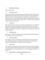 KẾ HOẠCH KHỞI NGHIỆP HOMESTAY Ở BẢO LỘC