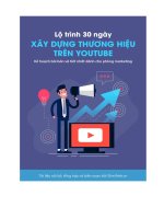 Lộ trình xây dựng thương hiệu qua kênh youtube